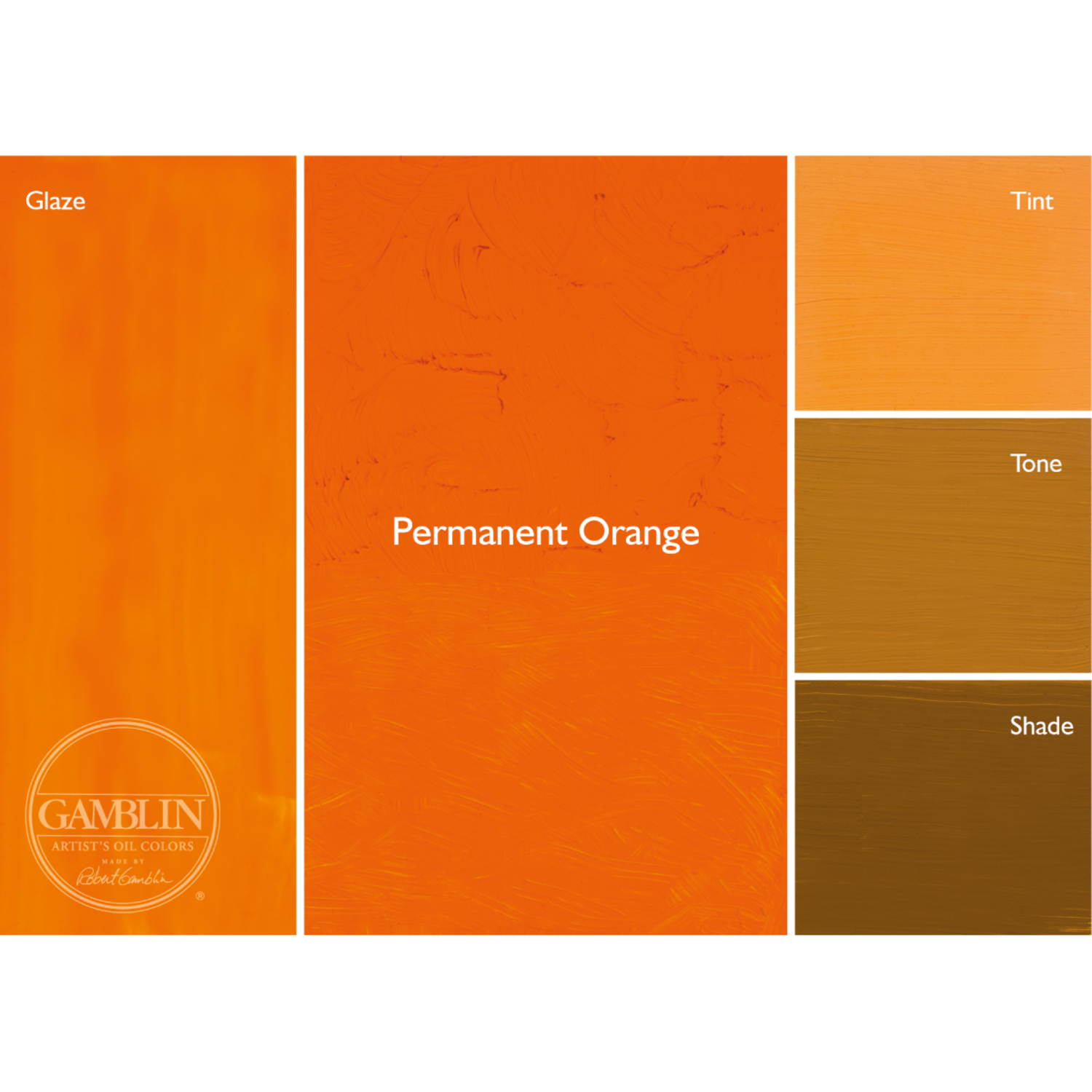 GAMBLIN ARTIST OLIEVERF 37ML S3 1505 PERMANENT ORANGE AG 2