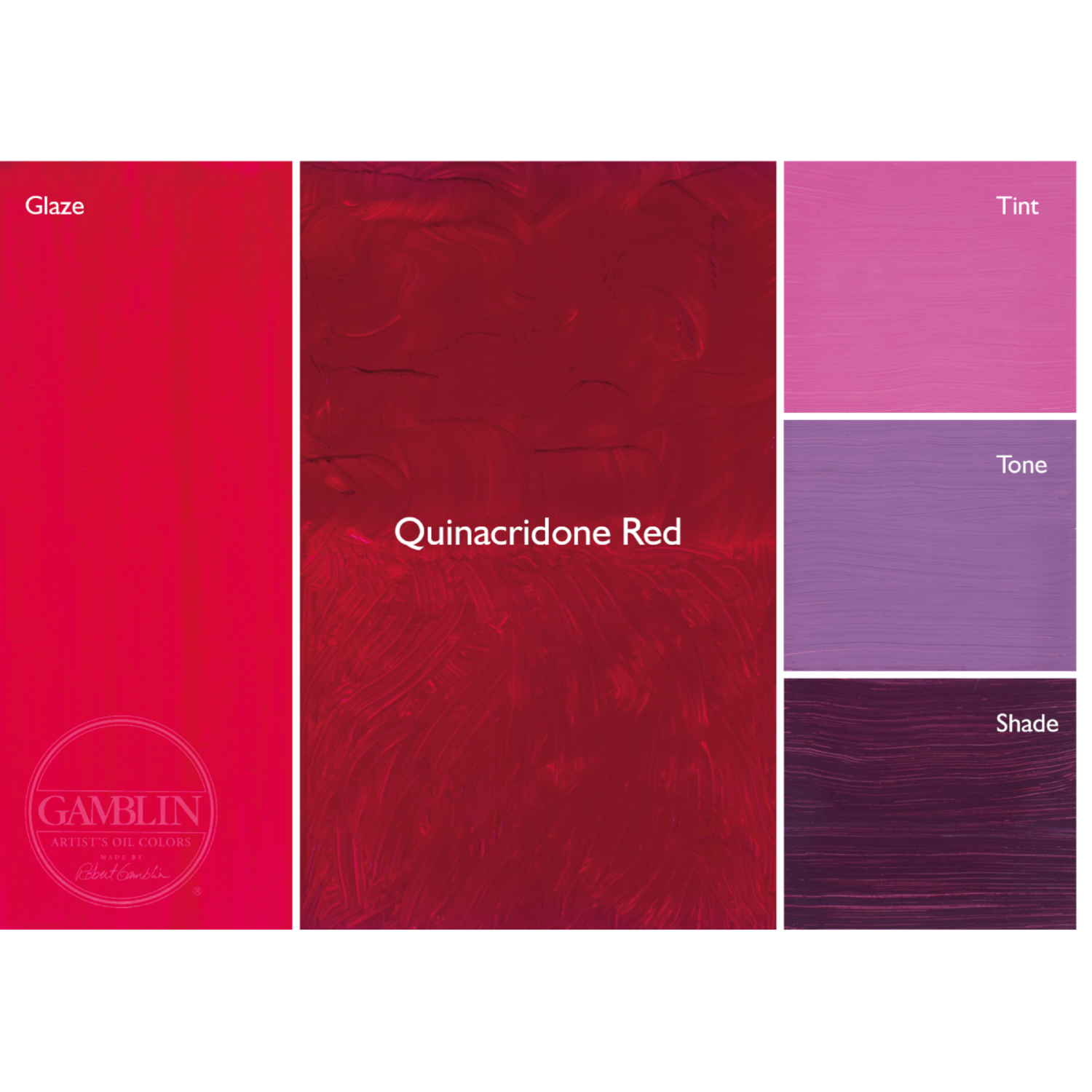 GAMBLIN 37ML QUINACRIDONROT 1590 SERIE 3 2